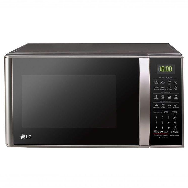 Micro-ondas LG 30 Litros Prata Limpa Fácil MS3043BR 127V em Oferta na Shopee