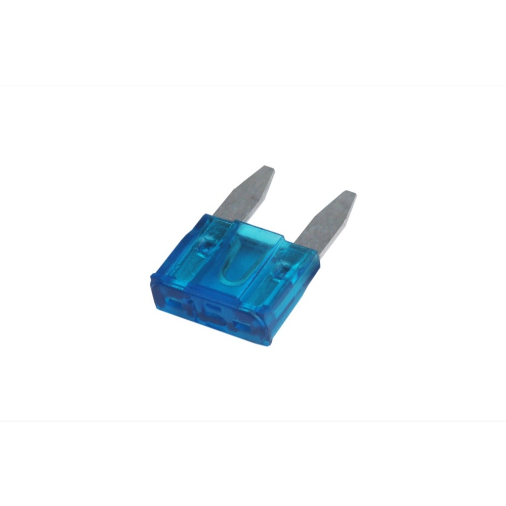 PACOTE C/ 10 FUSIVEL LAMINA MINI 15AMP-AZUL
