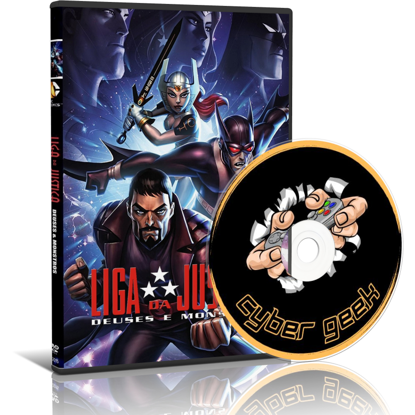 DESENHO - LIGA DA JUSTIÇA DEUSES E MONSTROS (DVD AUTORADO)