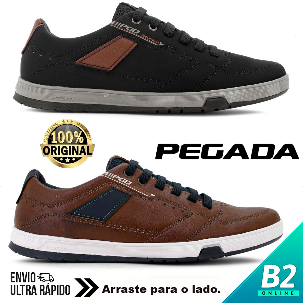 Sapatênis Pegada Element Casual Masculino Original com Nota Fiscal e Garantia - Men Shoes