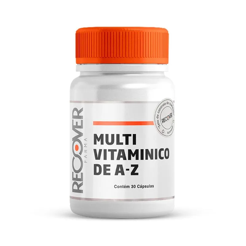 Multivitamínico A-Z - 30 Cápsulas - Recover Farma