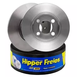 Par Disco Freio Traseiro Sólido C3 C4 Pallas 307 1.6 2.0