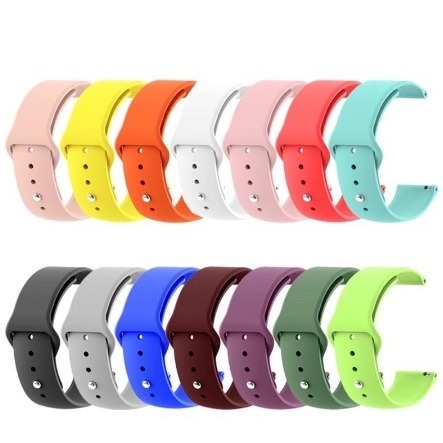 Pulseira de Silicone Para Smartwatch Encaixe Universal  22mm-Atacado