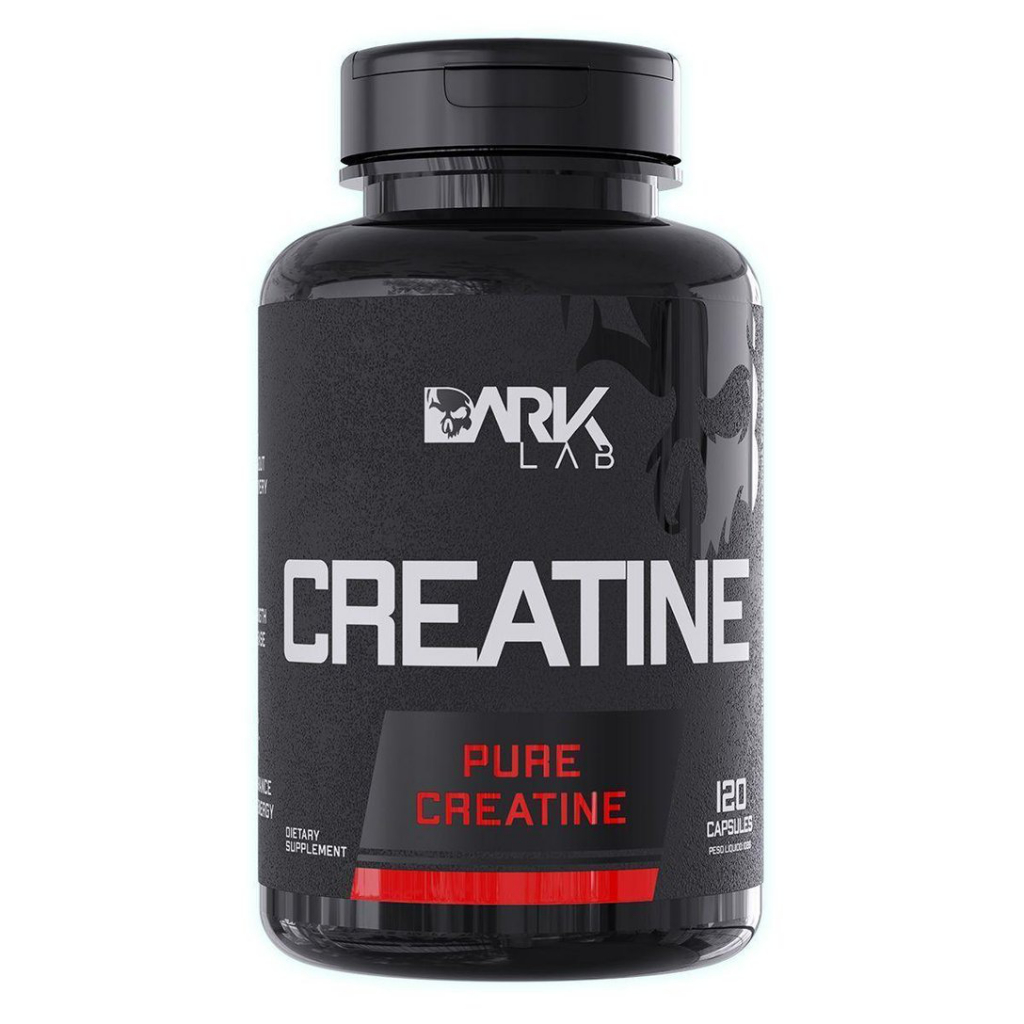 Creatina Monohidratada 100% Pura 120 Cápsulas Dark Lab - Creatina Pura em Cápsula