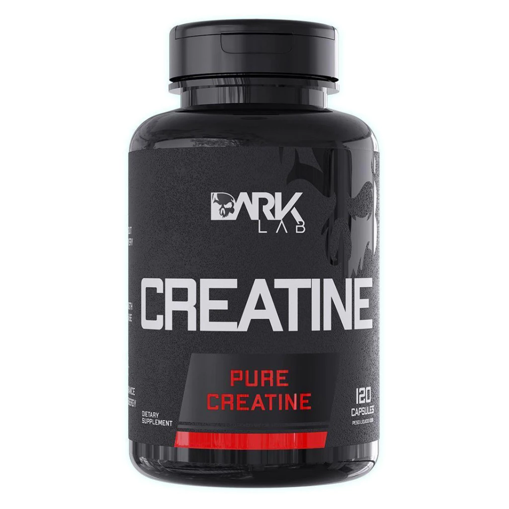 Creatina Monohidratada 100% Pura 120 Cápsulas Dark Lab - Creatina Pura em Cápsula