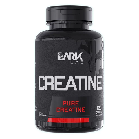 Creatina Monohidratada 100% Pura 120 Cápsulas Dark Lab - Creatina Pura em Cápsula
