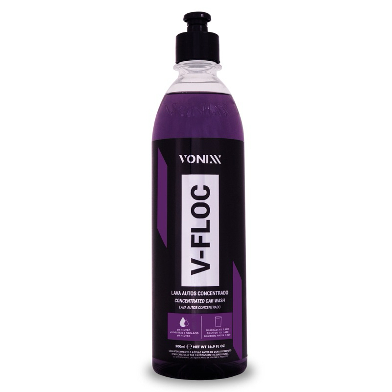 V-floc Vonixx Shampoo Automotivo Lava Auto Concentrado - 500ml em Oferta na Shopee