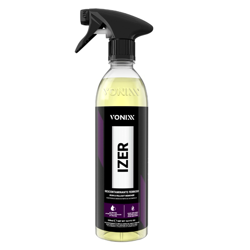 IZER VONIXX - DESCONTAMINANTE FERROSO RODA CARRO E MOTOS 500ml em Oferta na Shopee