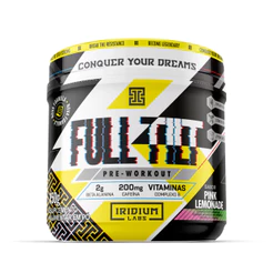 Pré-treino Full Tilt 150g - Beta Alanina e Complexo B - Iridium Labs