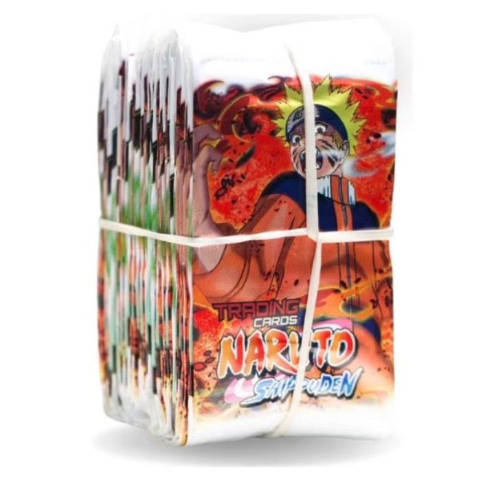 Kit 200 Cards Naruto 50 Pacotes com 4 Cada em Oferta na Shopee