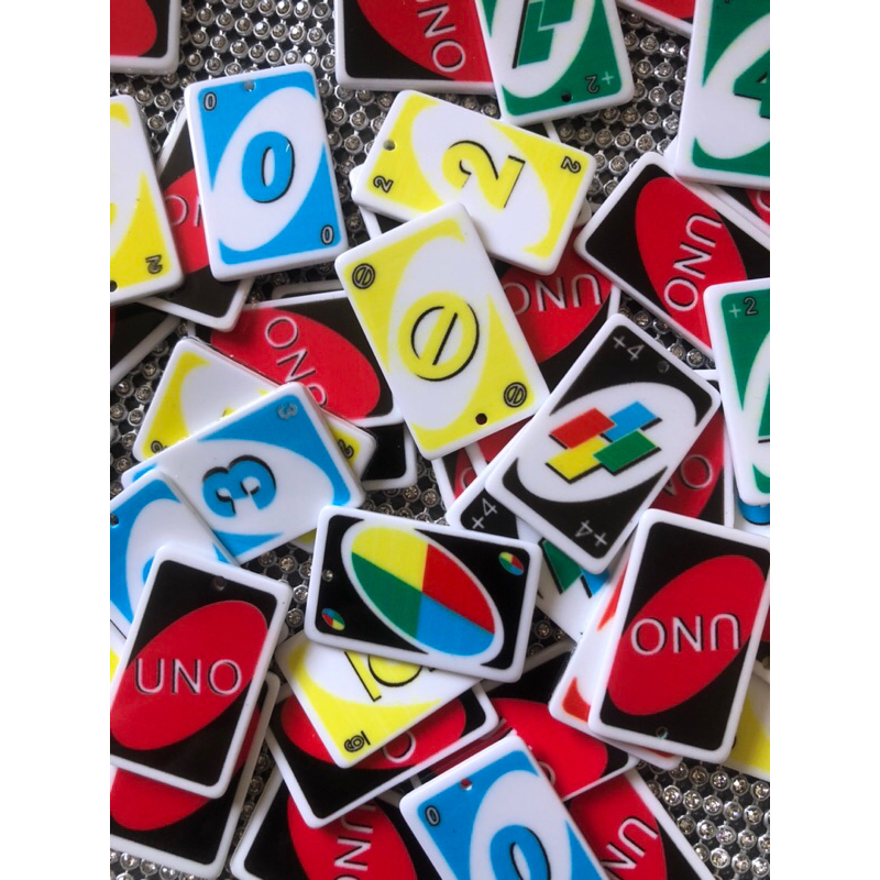 Pingentes resina jogo uno 25x34mm-10unid