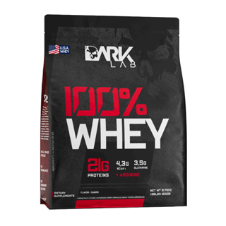 Whey Protein 100% Concentrado Refil 900g Dark Lab em Oferta na Shopee