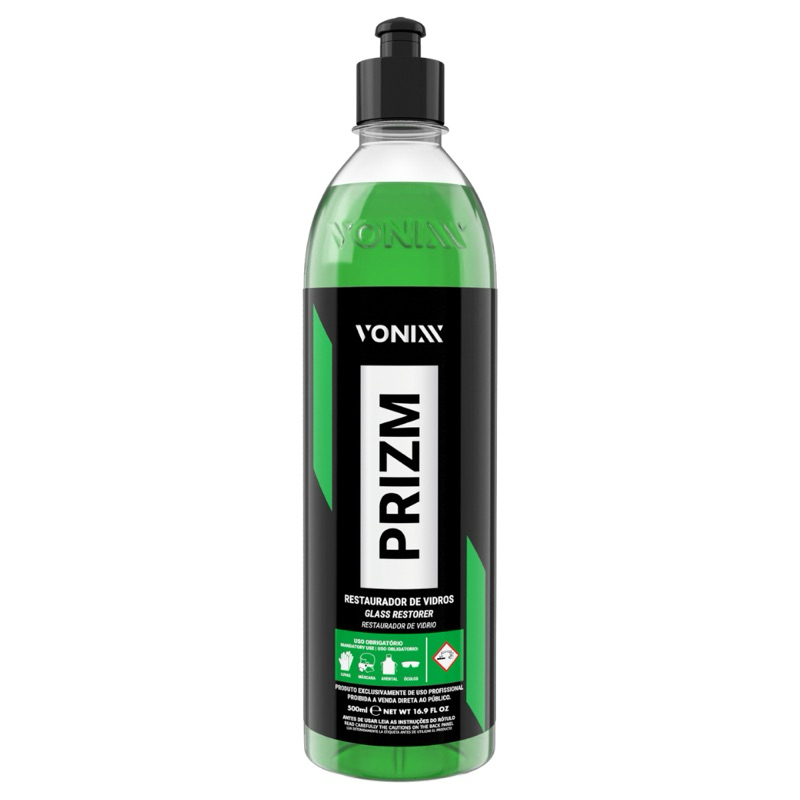 Prizm Limpador De Chuva Ácida Restaurador De Vidros Vonixx 500ml