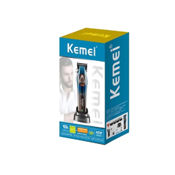 Detalhes do KEMEI 2361- Aparador De Cabelo Recarregável, Máquina De Corte De Cabelo, + Base carregadora 10000rpm