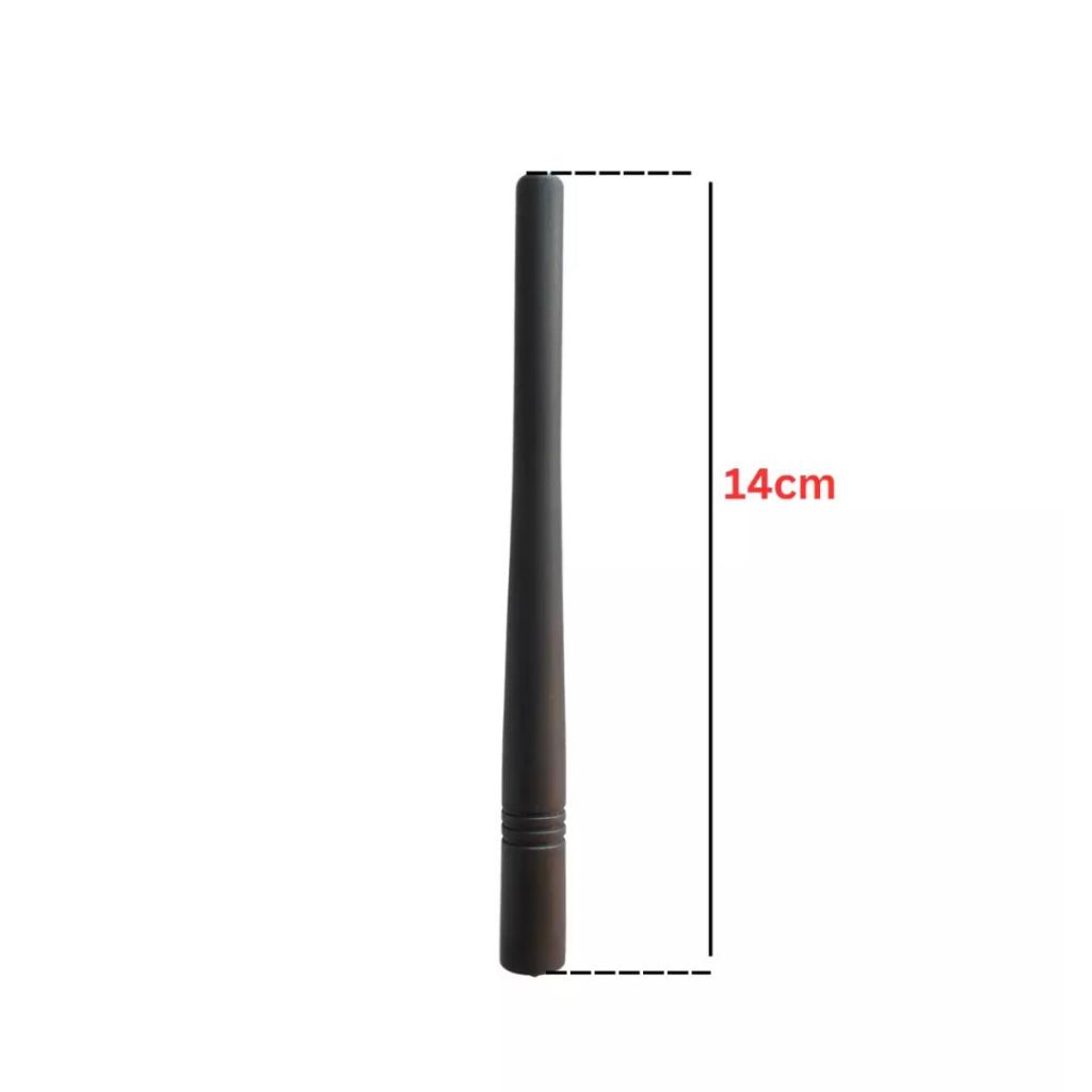 Antena Portátil Vhf Atv-8 14cm Faixa Amador 134-151Mhz  Rádio Vertex Vx-160
