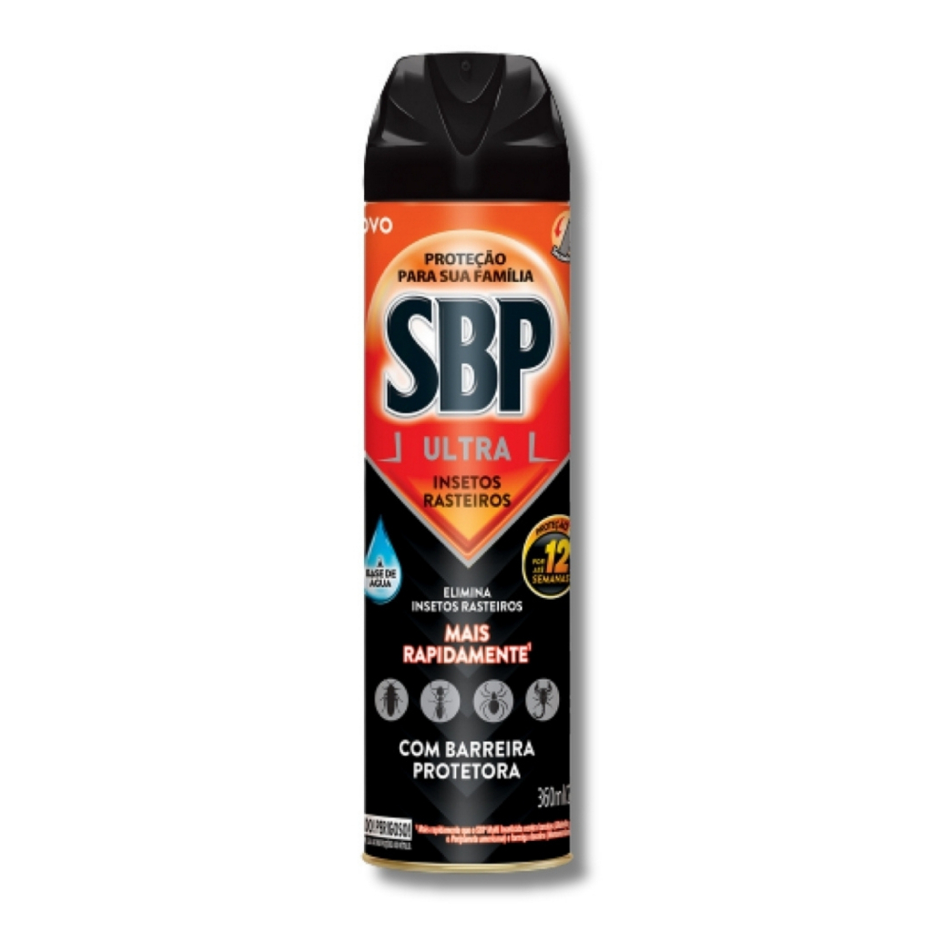Multi-inseticida Aerossol Insetos Rasteiros Ultra Sbp 360ml