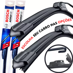 Par Palheta Limpador de Para-Brisa Dianteiro Original Bosch
