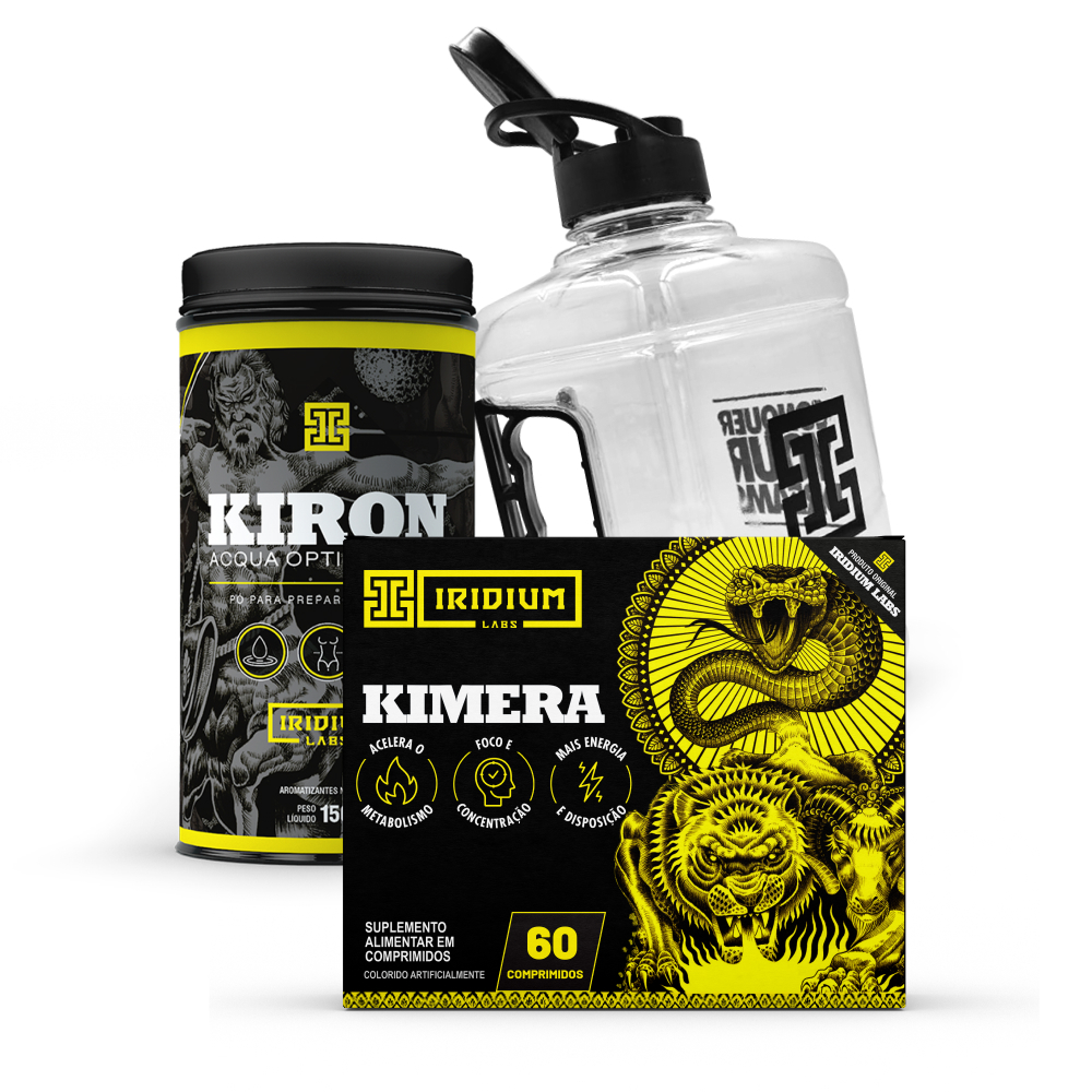 Kimera Thermo + Kiron Acqua Optimization + Galão 1,5l em Oferta na Shopee