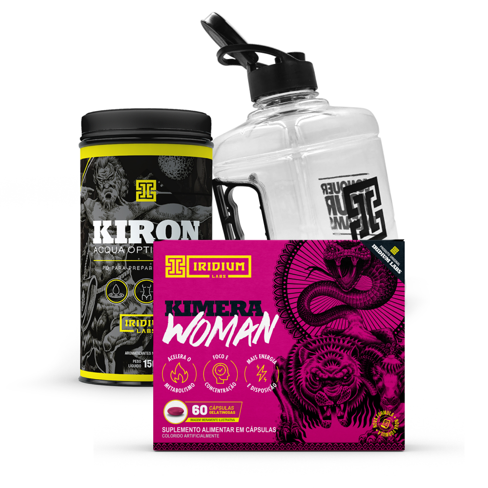 Kit Kimera Woman + Kiron Acqua Optimization + Galão 1,5l em Oferta na Shopee