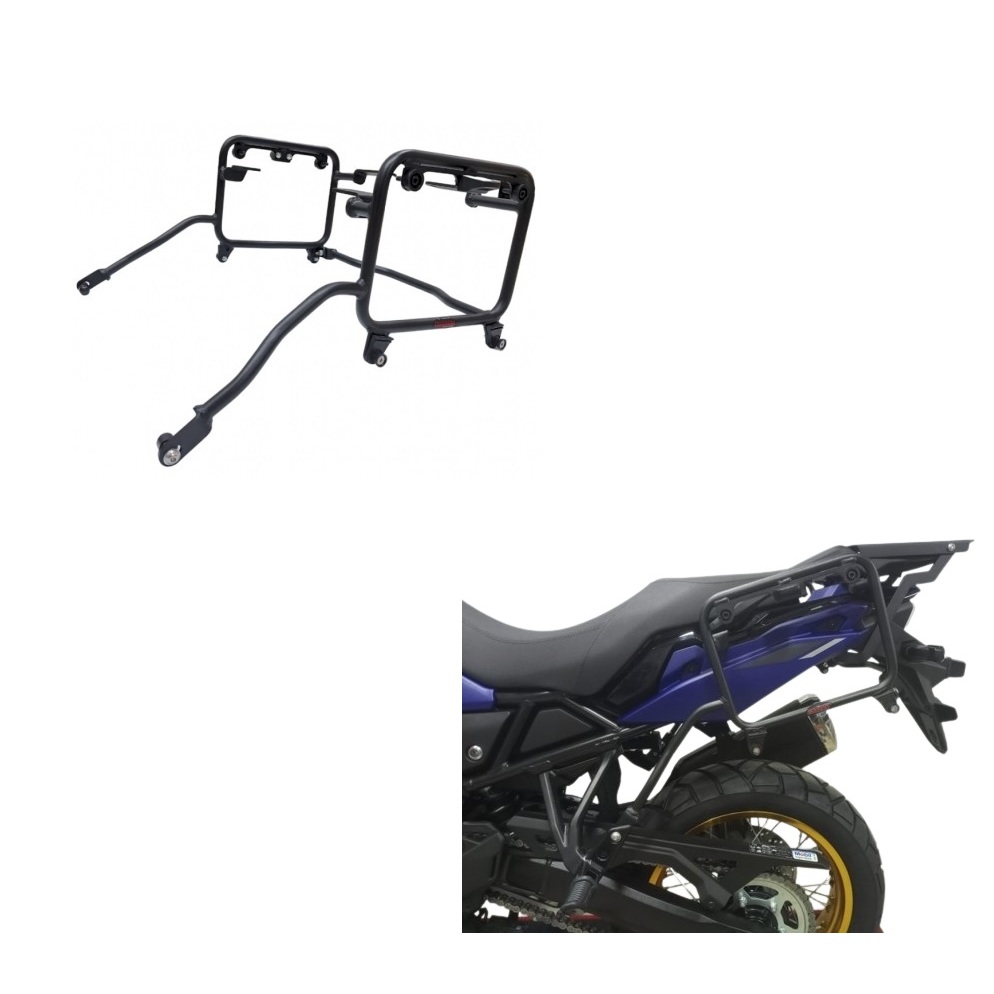 Suporte Chapam Mala Bau Lateral Monokey compatível Givi - Suzuki Vstrom 800