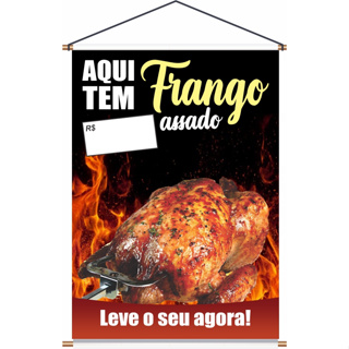 Banner Frango Assado Arte pronta em Oferta na Shopee