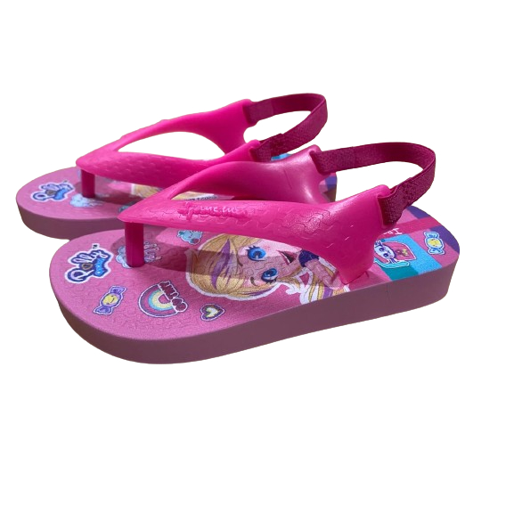 Chinelo Sandalia Infantil Ipanema Baby Polly e Max Steel Ipanema Original