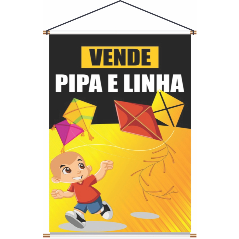 Banner Arte Pronta - Vende Pipa e Linha