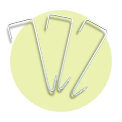 kit 6 ganchos para pendurar na porta