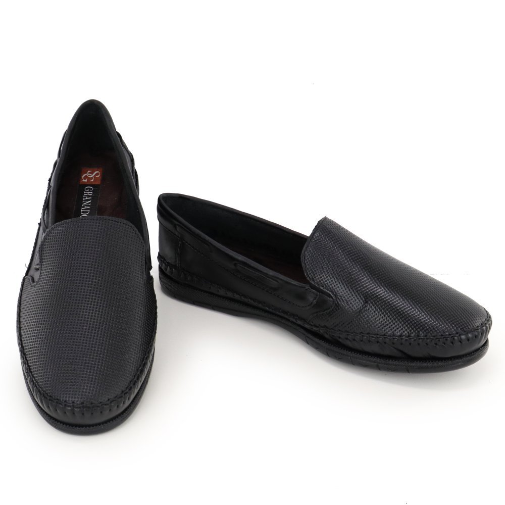 Mocassim Masculino Couro Legítimo Sapatilha Ortopédica Muito Confortável