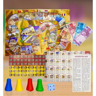 Jogo De Tabuleiro Banco Imobiliário Mesa Brinquedo Educativo..l em Oferta na Shopee