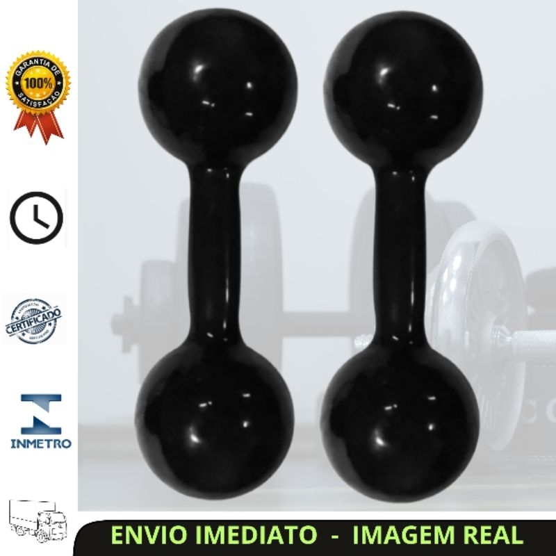 Halter Halteres de 1kg  a 3kg  os pares emborrachado malhe em casa todos em Promoção