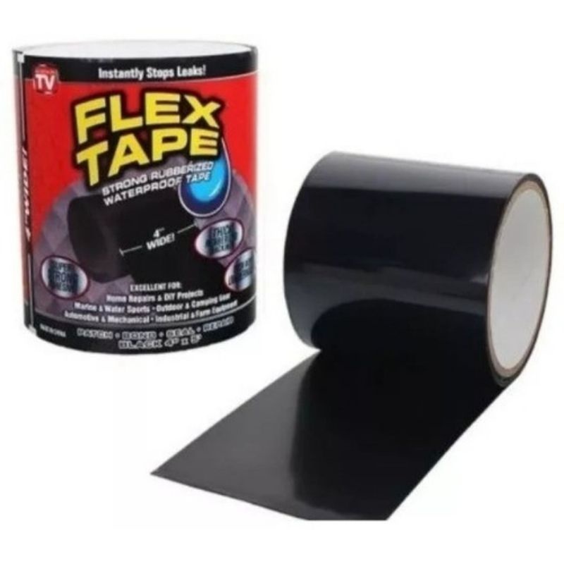 Fita Adesiva Borracha Flex Tape Veda Tudo a Prova D'água Impermeável Cola Cano Caixa
