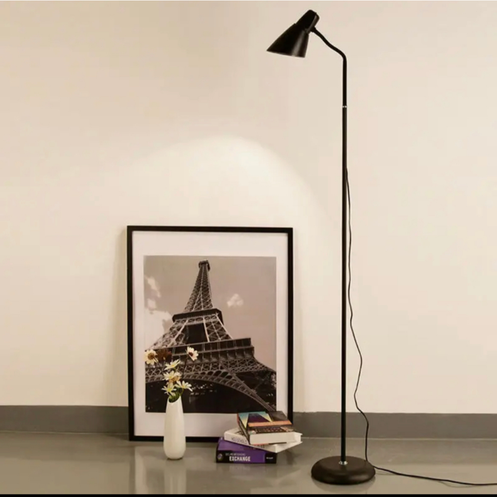 Luminária de chão nórdica, simples, moderna, sala de estar, sofá, quarto, estudo, tendência criativa, vertical