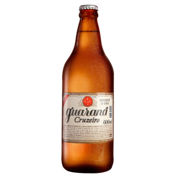 Guaraná Cruzeiro Vidro 600ml