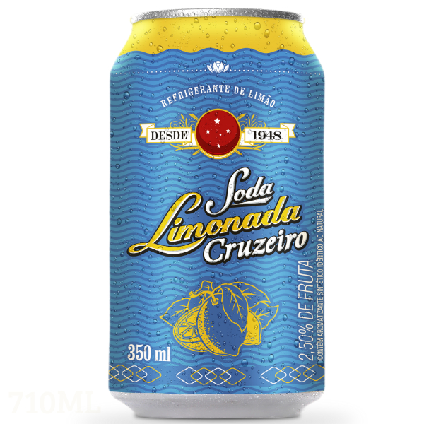 Soda limonada Cruzeiro 350ml