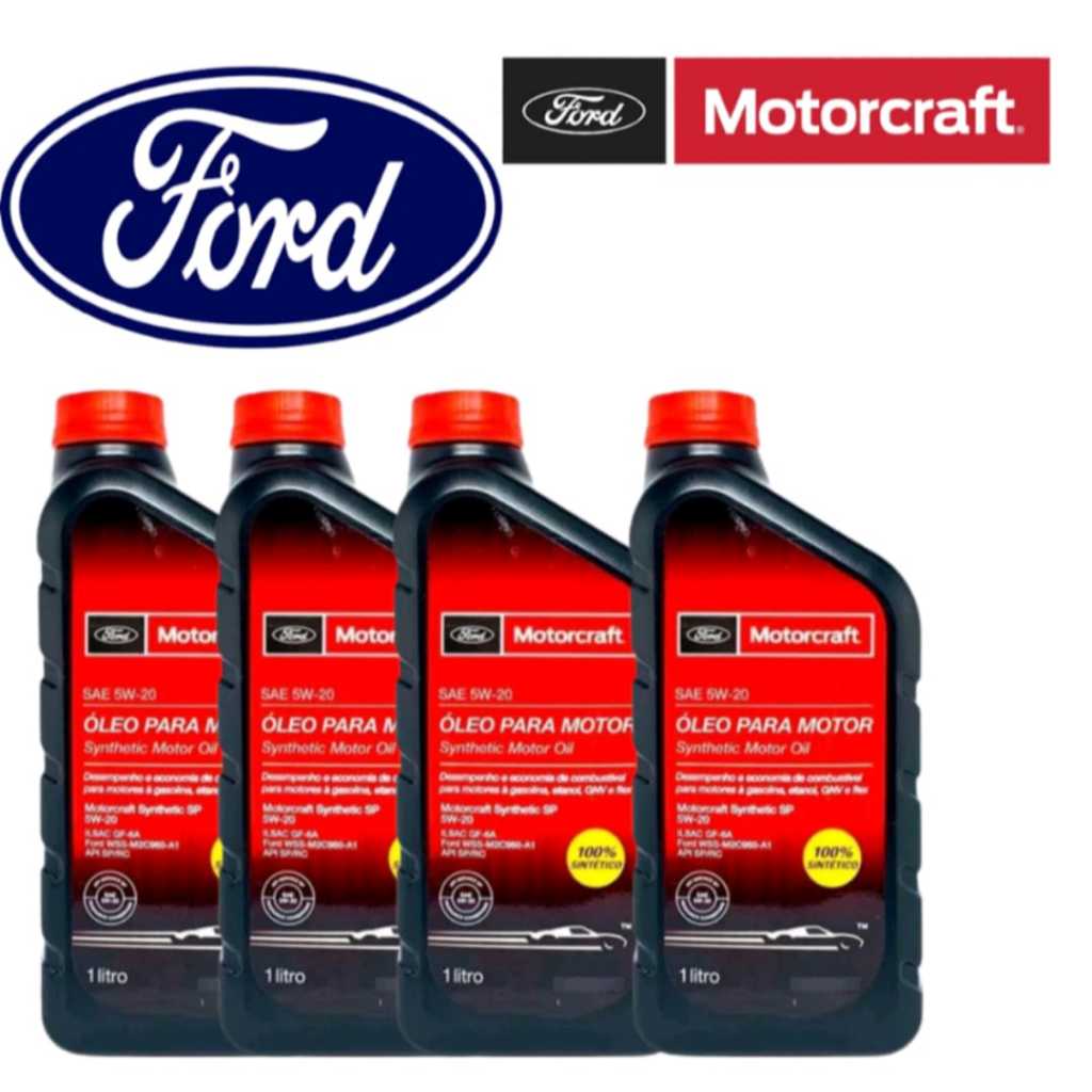 Kit troca de óleo Ka 2014 À 2021 4 Litros 5w20 Sintético FORD + Filtro Óleo em Oferta na Shopee