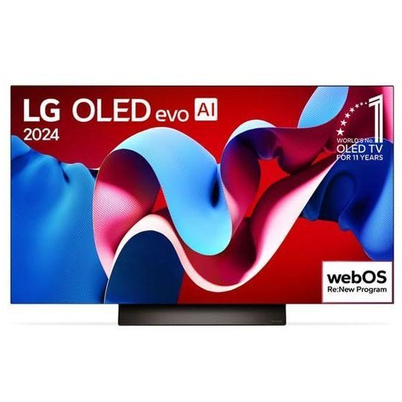 Smart TV LG OLED evo AI C4 77″ 4K 2024 com Dolby Vision