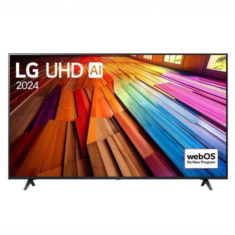 Smart TV LG 75″ 4K UHD 75UT8050PSA 2024 com AI α5 Gen7