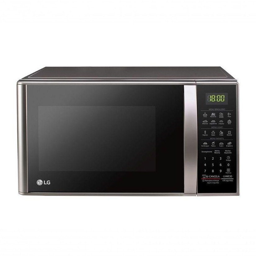 Micro-ondas LG 30 Litros Prata Limpa Fácil MS3043BRA 220V em Oferta na Shopee