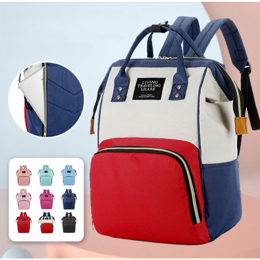 Mochila Feminino Maternidade Bolsa Mamãe Bebê Multifunção