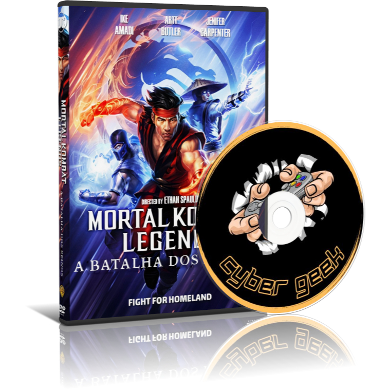 DESENHO - MORTAL KOMBAT LEGENDS 2 - A BATALHA DOS REINOS (DVD AUTORADO)