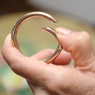 Mosquetão Argola Dourado 44 Mm  Kit  2 Unidades em Oferta na Shopee