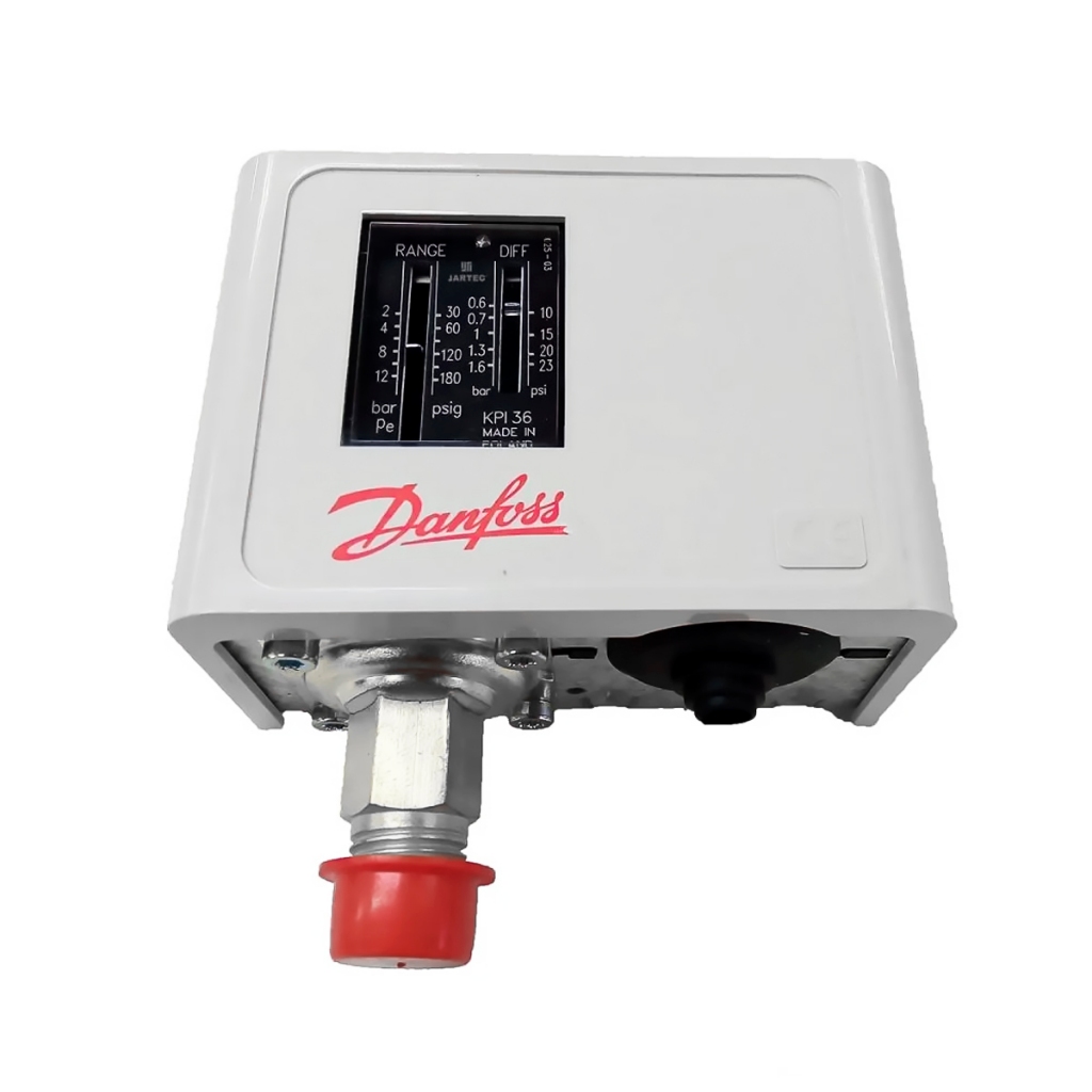 Pressostato BP KP36 Danfoss Para Compressor Parafuso