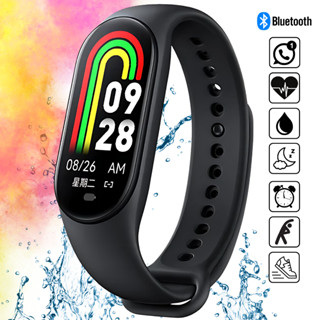 Relógio Inteligente Smartband M8 Mede Pressão Batimentos Oxigênio Sono Pulseira Smartwatch Bluetooth em Oferta na Shopee