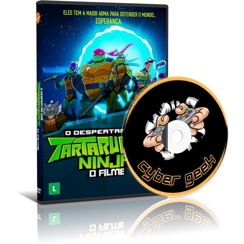 DESENHO - O DESPERTAR DAS TARTARUGAS NINJAS O FILME (DVD AUTORADO)