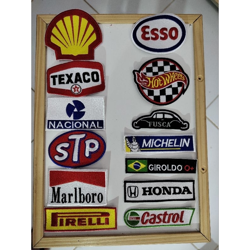 PATCH BORDADO TERMOCOLANTE-CORRIDA-KART