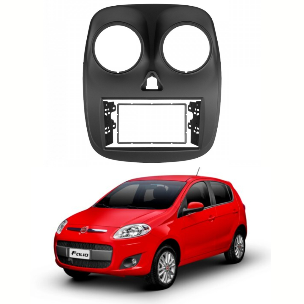 MOLDURA 7" FIAT PALIO ATRATTIVE 2012– 2013–2014–2015–2016– 2017