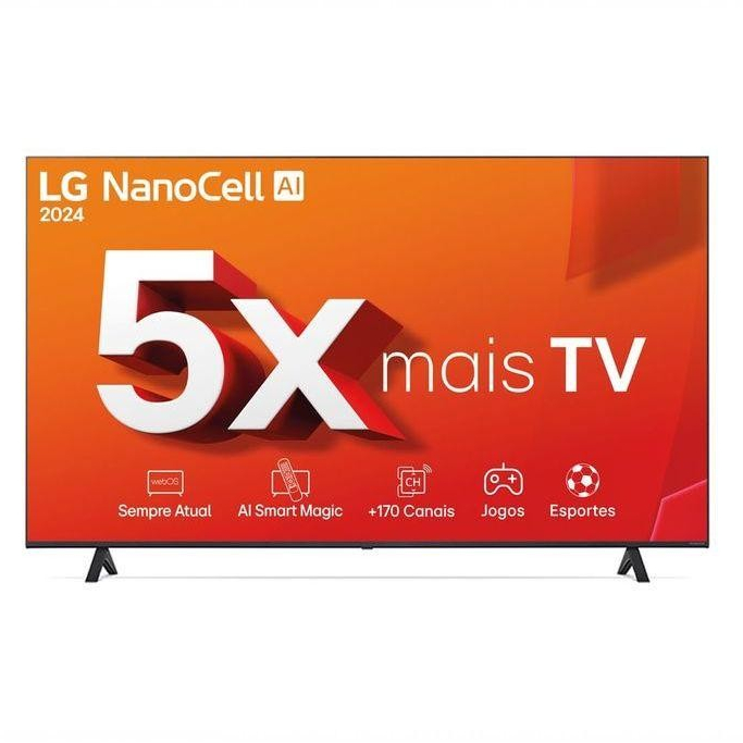 Smart TV LG Nanocell Nano80 4K 55" 55NANO80