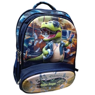 Mochila 3D Escolar Infantil Menino menina Resistente Impermeável Tecido Oxford de Qualidade luxo mais grossar em Oferta na Shopee