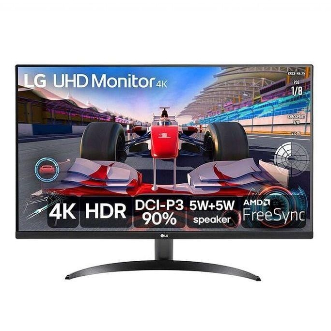 Monitor LG Ultra UHD 32'' 4K HDMI HDR10 AMD Free Sync MaxxAudio Dynamic Action Sync Black Stabilizer